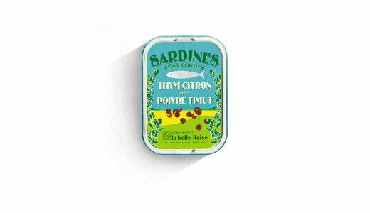 Sardine Thym citron poivre