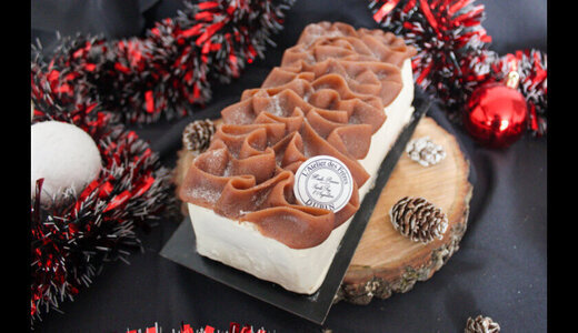 Bûche la mont blanc