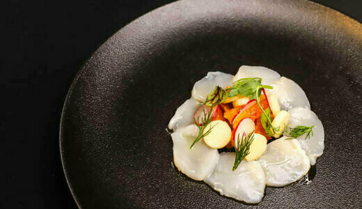 Carpaccio St Jacques